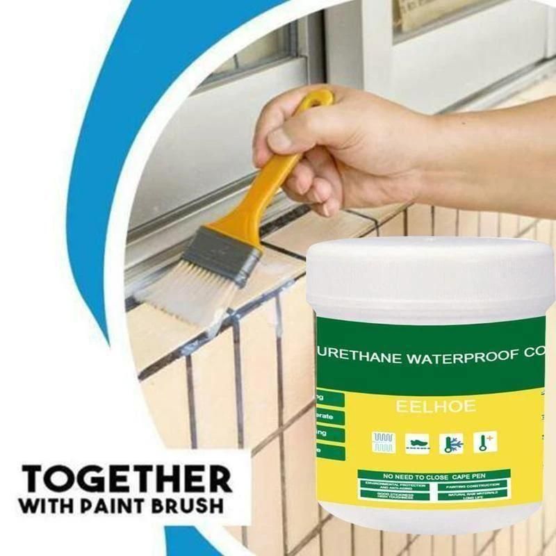 Transparent Waterproof Glue with Brush | Leak Sealant & Crack Repair