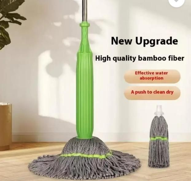 360° Spin Self-Twist Mop – Quick Dry, Easy Clean Floor Mop