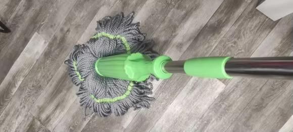 360° Spin Self-Twist Mop – Quick Dry, Easy Clean Floor Mop