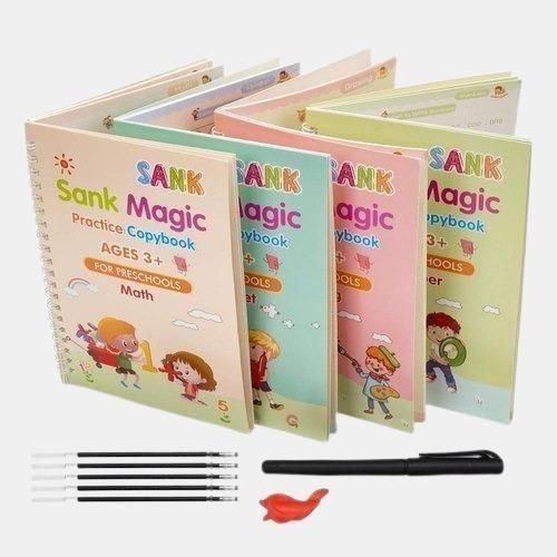 Sank Book™ 4-in-1 Magic Practice Copybook