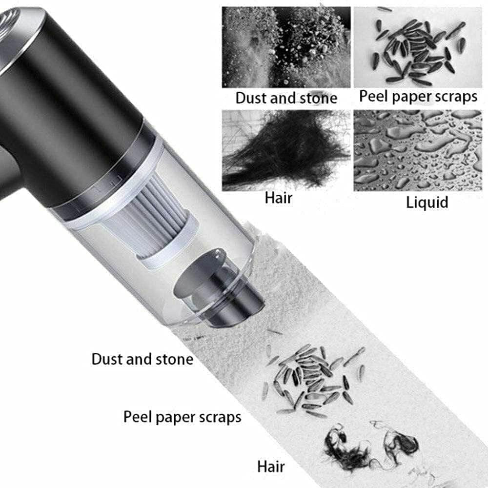 Portable Air Duster & Wireless Vacuum Cleaner – Powerfully Compact!