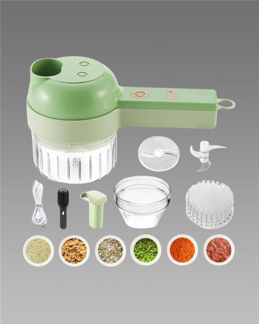 š„ VegiPro 4-in-1 Electric Chopper