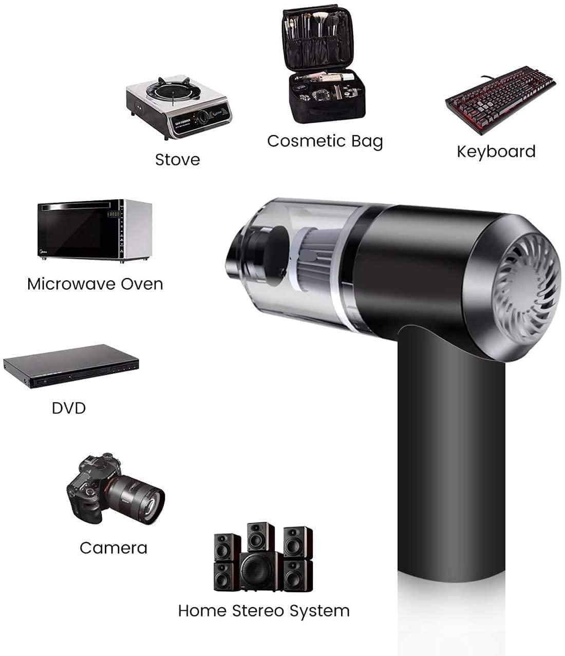 Portable Air Duster & Wireless Vacuum Cleaner – Powerfully Compact!