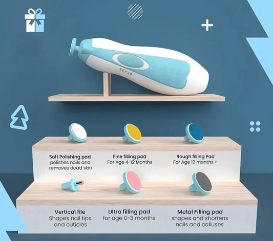 Electric Baby Nail Groomer – Stress-Free & Gentle